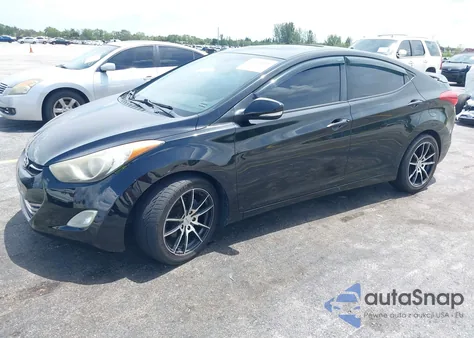 2012 Hyundai Elantra Limited из США, поврежденный, VIN 5NPDH4AE8CH118820